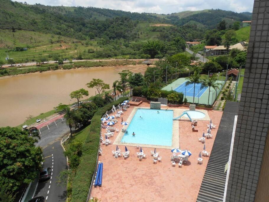 Lindo Flat em Águas de Lindoia Águas de Lindóia Exterior foto